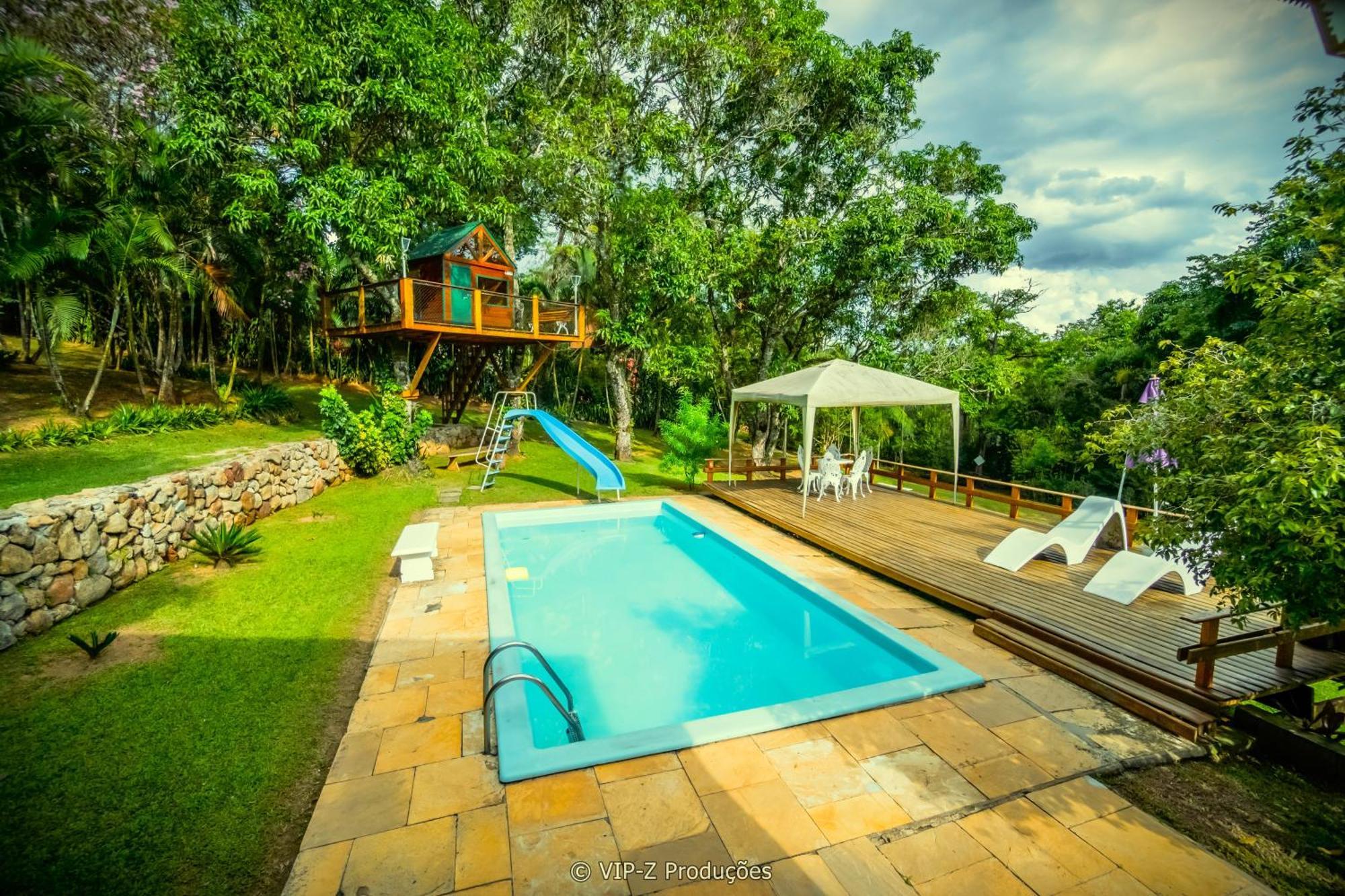 Chacara Atibaia Com Casa Na Arvore Exterior foto