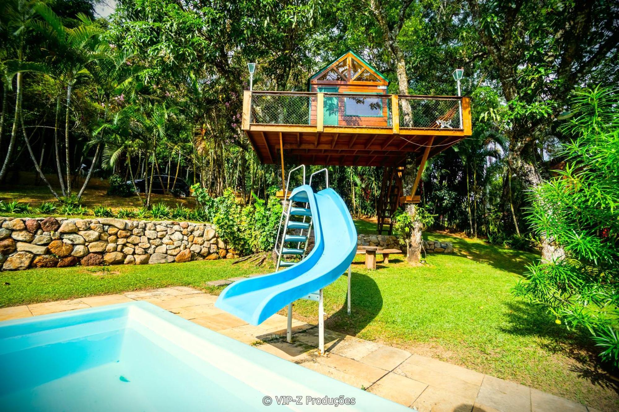 Chacara Atibaia Com Casa Na Arvore Exterior foto